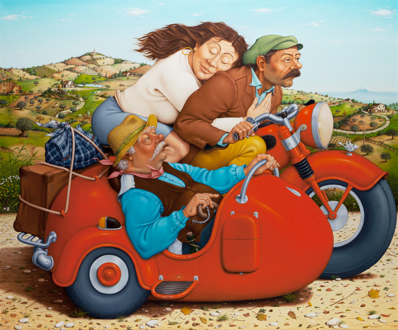 P039 – Tre sul sidecar