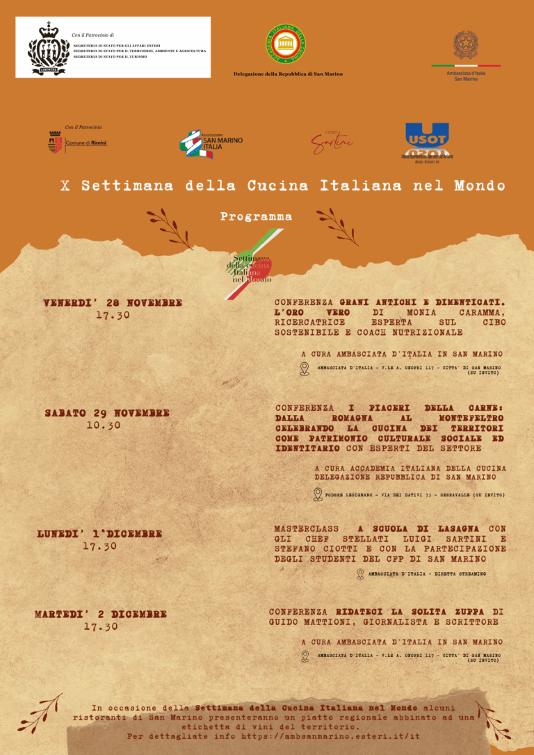 Locandina eventi