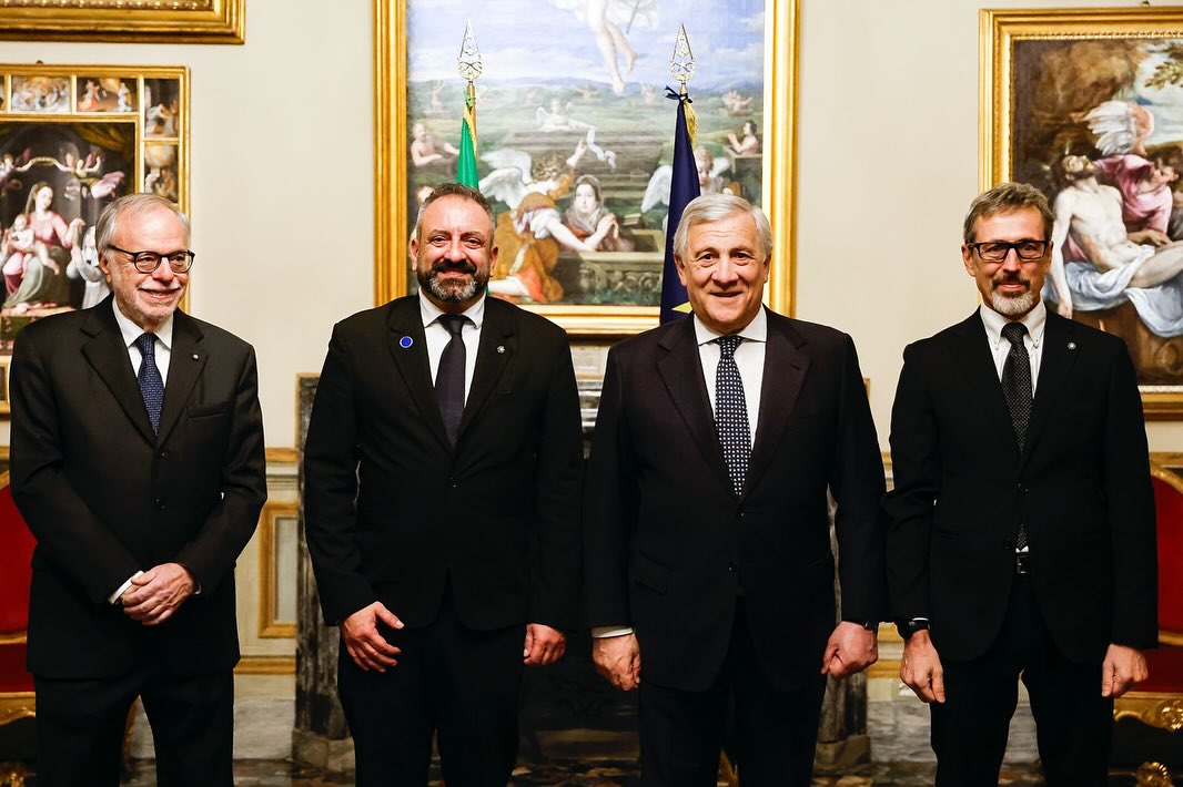 Segretari SM e Ministro Tajani